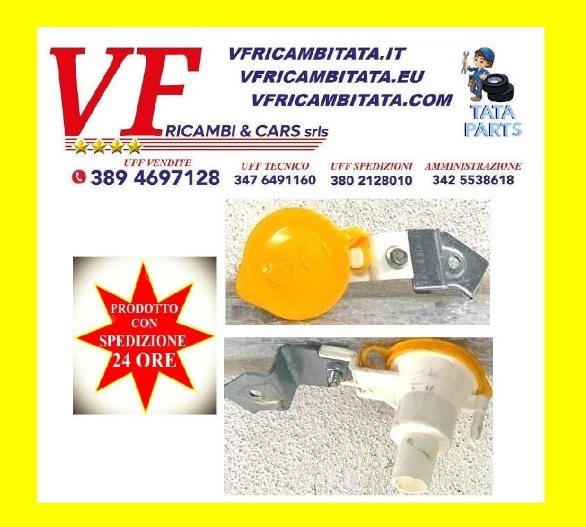 TATA VISTA : TAPPO VASCHETTA TERGICRISTALLI - COD-AC0080-TRV253 - RICAMBIO IN OFFERTA CON SPEDIZIONE IN 24 ORE