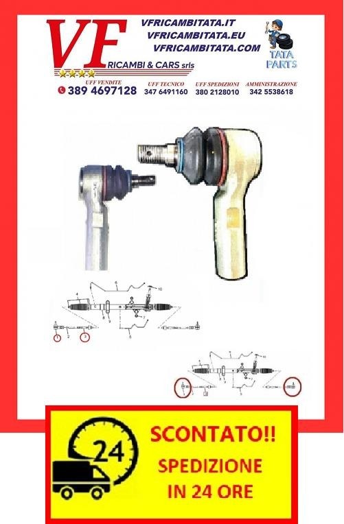 TATA ARIA : SCATOLA STERZO - BRACCETTI A SNODO - TESTINE - COD-F0010-TRV15 -  SPEDIZIONE IN 24 ORE