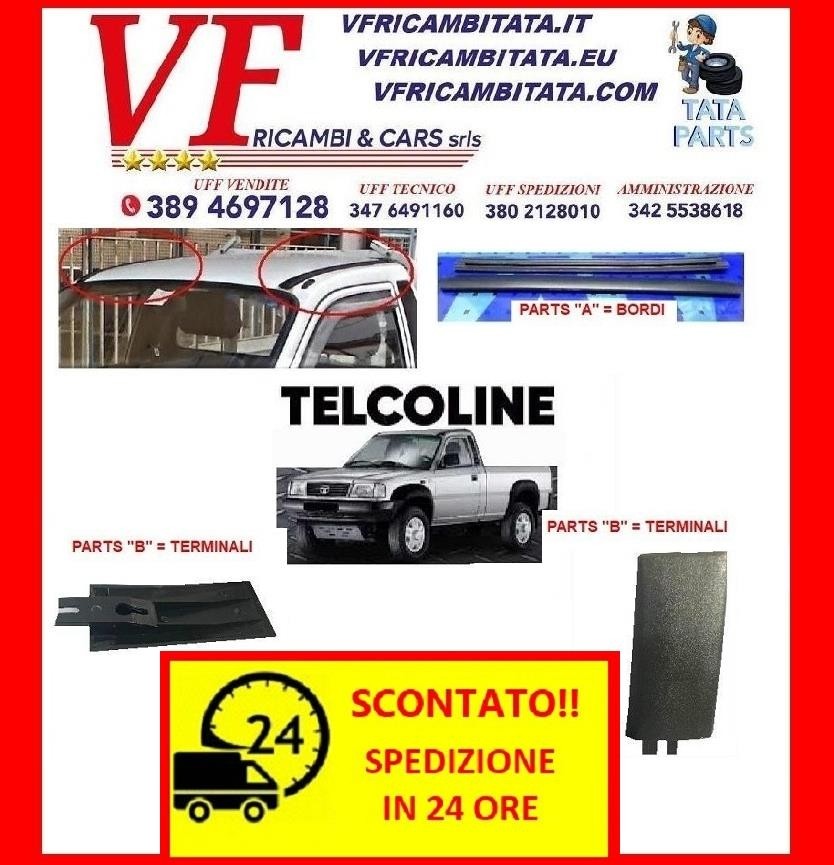 SAFARI - TELCOLINE - XENON : BORDI CABINA - COD-P0091-45B - RICAMBIO IN OFFERTA CON SPEDIZIONE IN 24 ORE