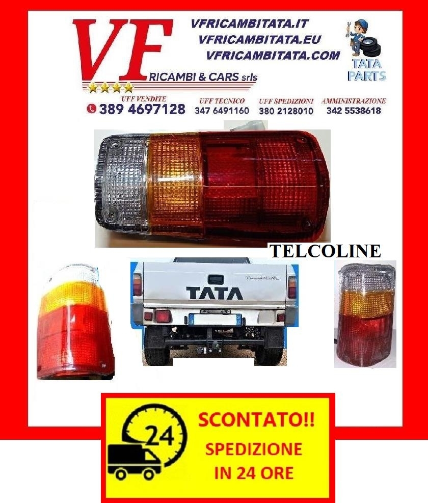 SAFARI - TELCOLINE - XENON : FANALINO POSTERIORE - COMPLETO DX SX - COD-P0068-TRV41 - RICAMBIO IN OFFERTA SPEDIZIONE IN 24 ORE