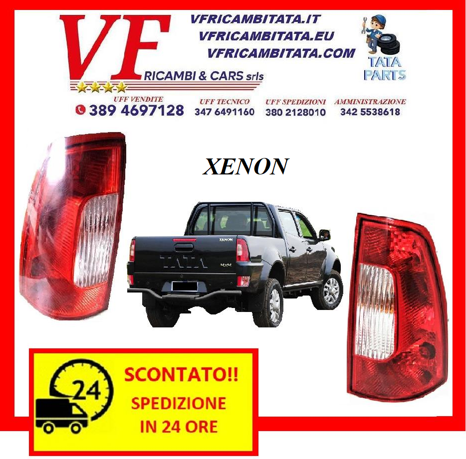 SAFARI - TELCOLINE - XENON : FANALINO POSTERIORE DX SX - COD-G0074 - 2C - TRV37 - RICAMBIO CON SPEDIZIONE IN 24 ORE