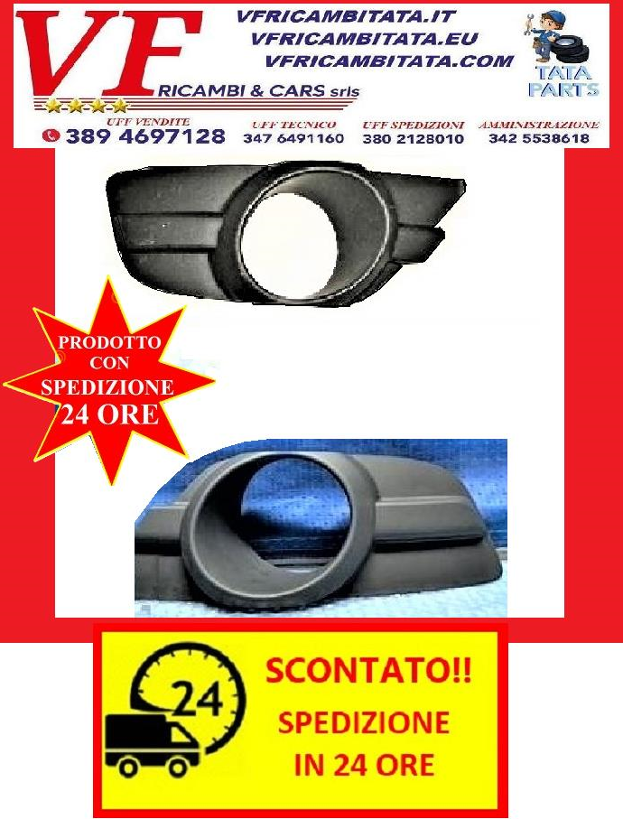 SAFARI - TELCOLINE - XENON : FENDINEBBIA ANTERIORE - CARTER DX SX - COD-H0092-TRV36 -  COD-H0093-1E - RICAMBIO IN OFFERTA SPEDIZIONE IN 24 ORE