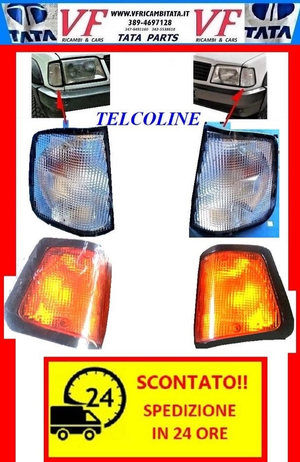 SAFARI - TELCOLINE - XENON : FRECCIA ANTERIORE DX SX - COD-Q0047-TRV43-RICAMBIO IN OFFERTA CON SPEDIZIONE IN 24 ORE