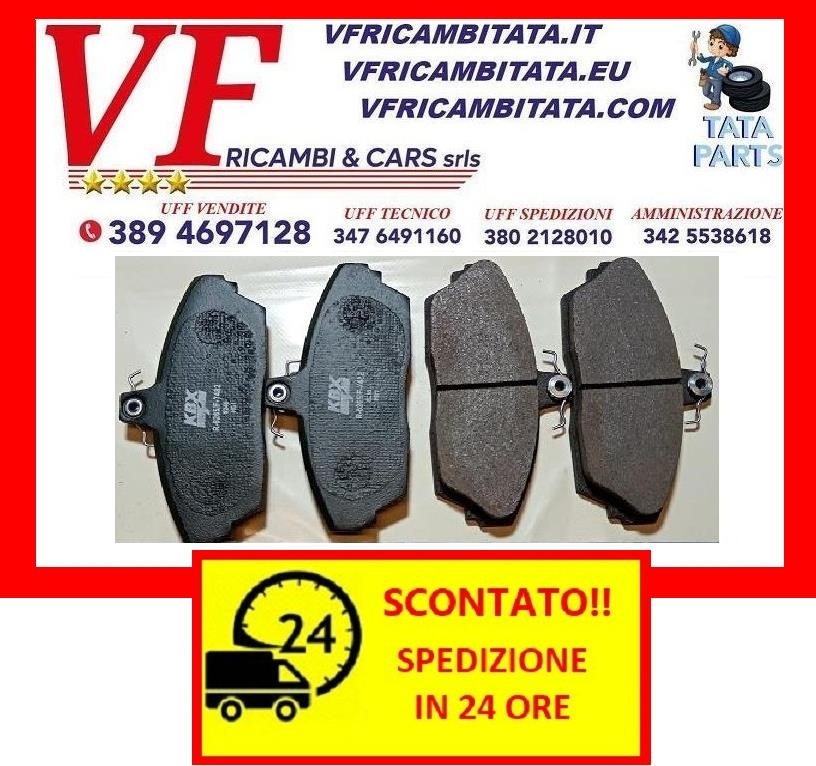 SAFARI - TELCOLINE - XENON : FRENI ANTERIORI - KIT 4 PASTIGLIE - COD-I0005-TRV55 - RICAMBIO IN OFFERTA CON SPEDIZIONE IN 24 ORE