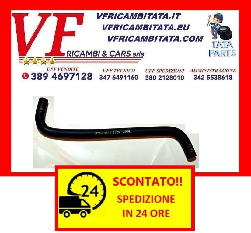 TATA ARIA : MANICOTTO RADIATORE - COD-V0003-50A-TRV69 - RICAMBIO IN OFFERTA CON SPEDIZIONE IN 24 ORE