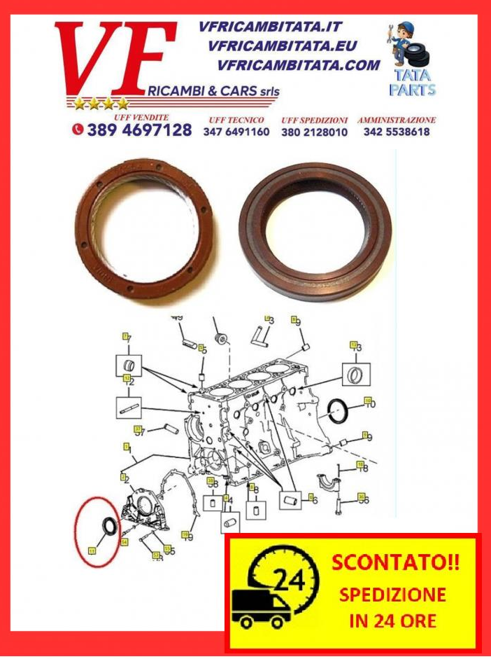 SAFARI - TELCOLINE - XENON : ALBERO MOTORE - PARAOLIO ANTERIORE - COD-N0023-TRV59 -RICAMBIO CON SPEDIZIONE IN 24 ORE